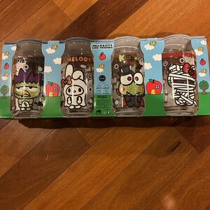 Hello Kitty Halloween Glassware Set 16oz Set Of 4